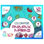 Pochette de coloriage – Animaux Marins : Plonge dans  l’océan des couleurs !